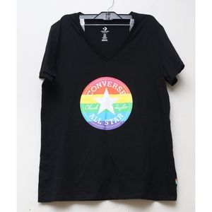 Converse 2019 Pride Collection V-neck Top Size XL